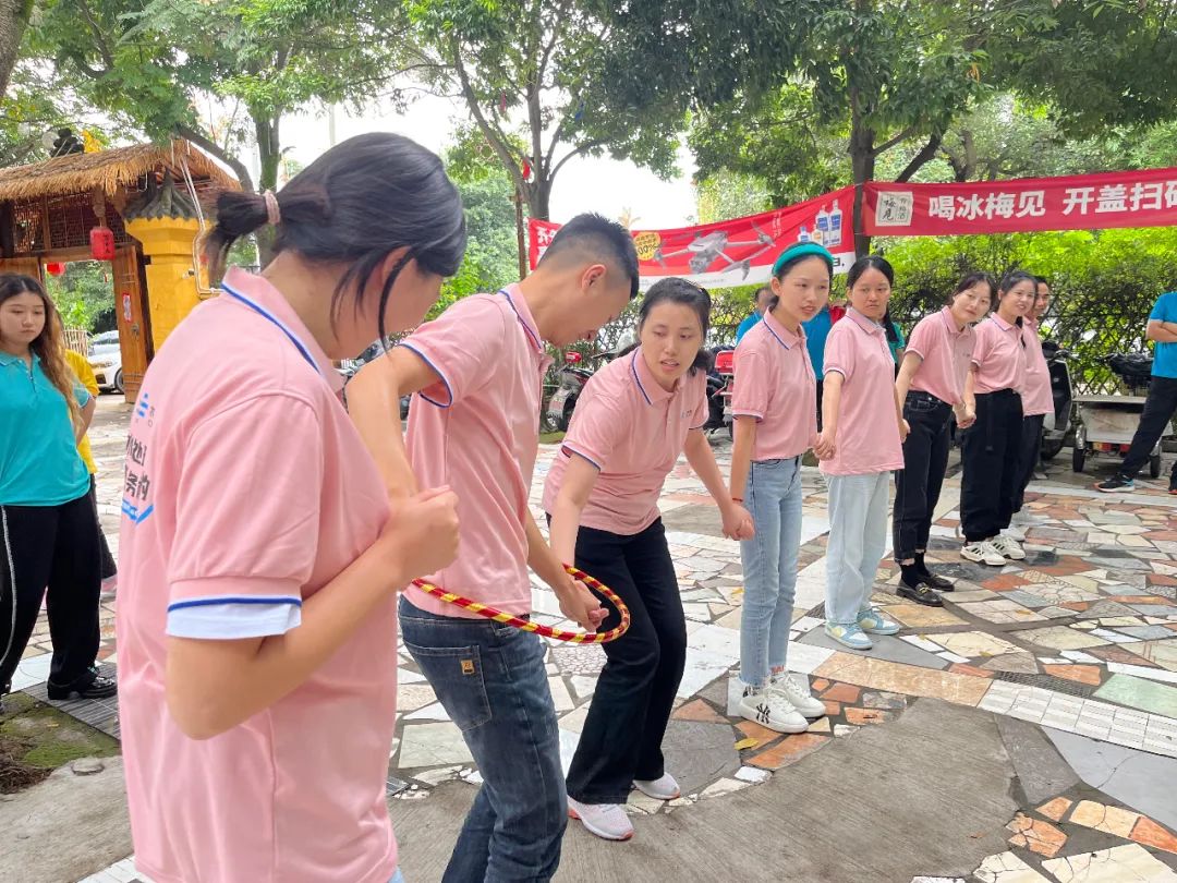 水思源中秋團建活動現場