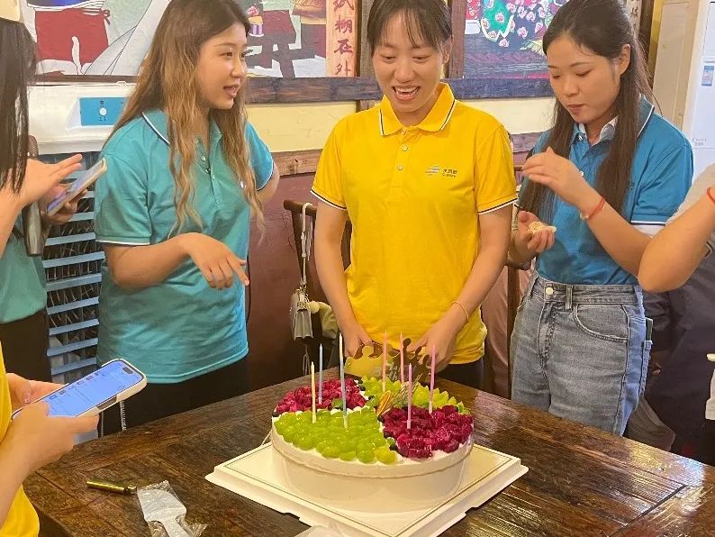 水思源中秋團建活動現場